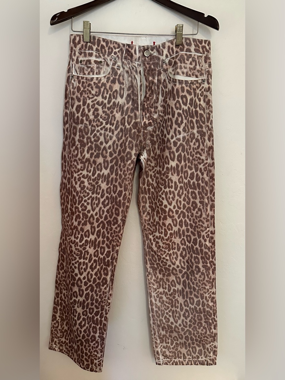 Zara Women’s Wide Leg Cheetah Pants